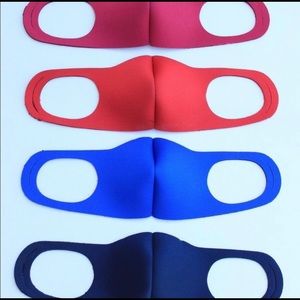 4 neoprene masks you choose the colors